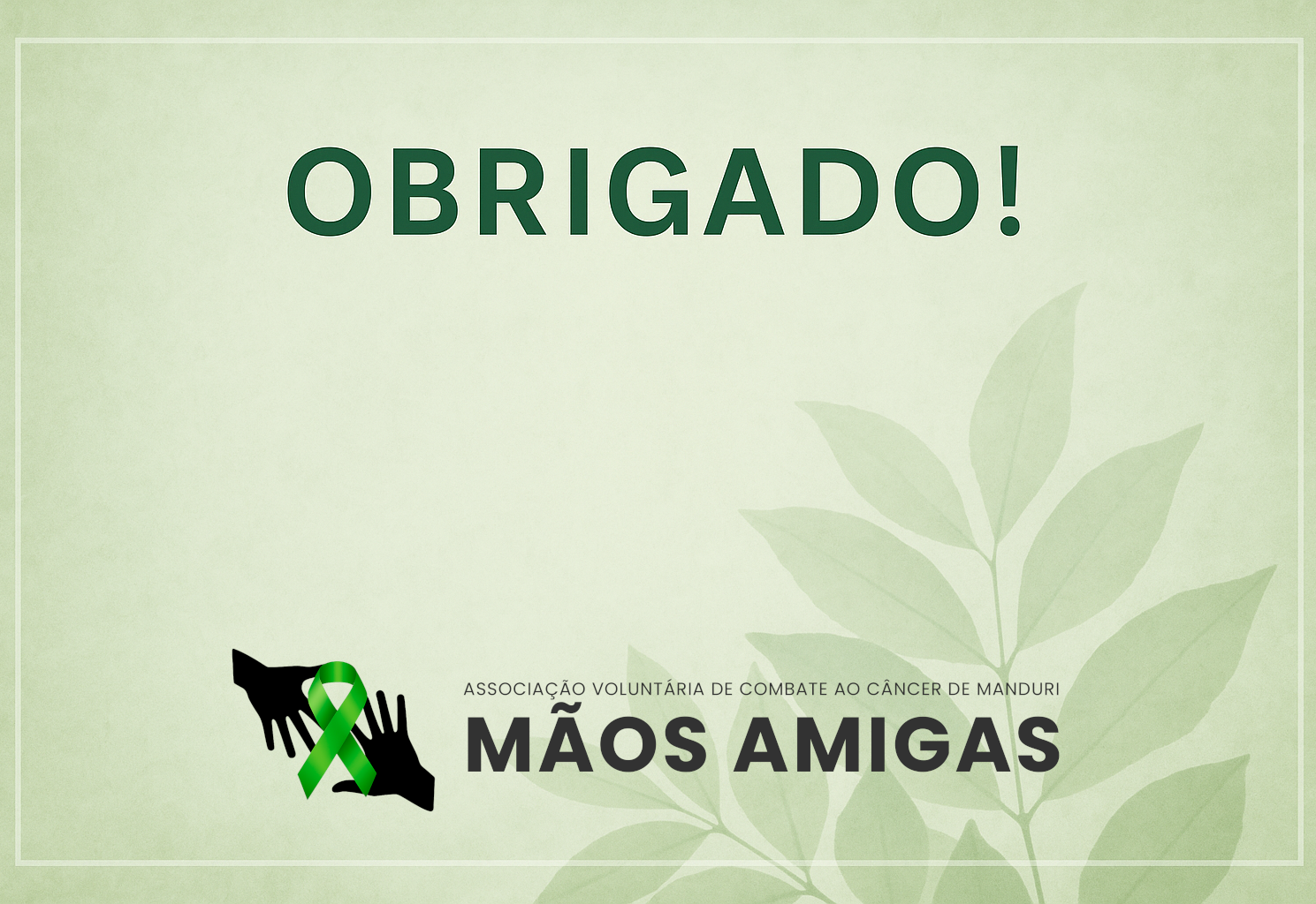 Obrigado!